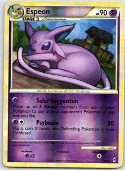 POKEMON TCG ESPEON 4/95 CL HOLO RARE CALL OF LEGENDS POKEMON REVERSE HOLO - Image 1