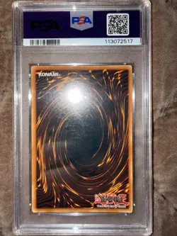 Konami Yu-Gi-Oh! Elemental HERO Avian Secret Rare EHC1-EN001 PSA 7 Holo - Image 2