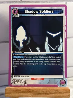 Shadow Soldiers SLG-1-030 Union Arena Solo Leveling UE17BT - Image 1