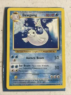 4TH PRINT DEWGONG - 25/102 - Base Set - 4th Print - 1999-2000 - Pokemon Card - Image 1