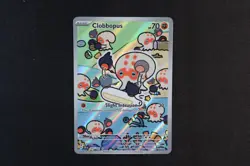 Clobbopus 207/191 Holo Shiny Pokemon TCG Card Surging Sparks 2025 NEAR MINT - Image 1