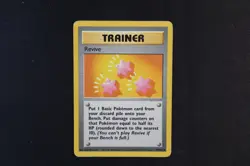 Revive 89/102 Non Holo Uncommon Pokemon TCG Card Base Set 1 Moderate Play - Image 1