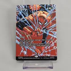 MTG Magic the Gathering Card Mar 0038 Tangle Borderless Marvel Universe NM - Image 1