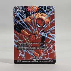 MTG Magic the Gathering Card Mar 0038 Tangle Borderless Marvel Universe NM - Image 2