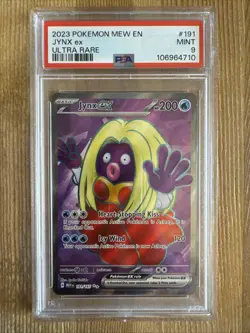 Jynx ex 191/165 Scarlet & Violet Pokemon 151 Full Art Pokemon Card PSA 9 - Image 1