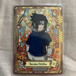 Sasuke Uchiha NARUTO NRSA01-SP-002L5 Naruto Kayou Card - ENGLISH - Heaven Scroll - Image 1