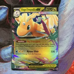 Pokemon Mega Dragonite EX 152/217 ASC Full Art Holo 370 HP Card - Image 1