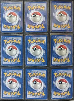 Complete Base Set Non Holos 17-102 Pokemon Cards Pokemon WOTC TCG 1999 MP - Image 4