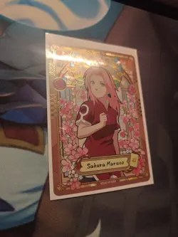 Sakura Haruno NARUTO NRSA01-SP-003L5 Naruto Kayou Card - ENGLISH - Heaven Scroll - Image 2