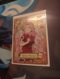 Sakura Haruno NARUTO NRSA01-SP-003L5 Naruto Kayou Card - ENGLISH - Heaven Scroll - Image 3