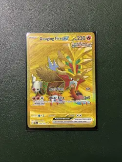 Gouging Fire EX 214/162 Sv05: Temporal Forces Holo Card NM - Image 1