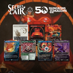 MTG Secret Lair X Dungeons And Dragons An Exhibition of Adventure NONFOIL SEALED - Image 1