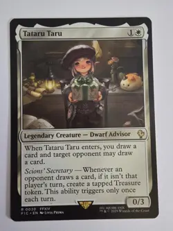 NM Tataru Taru, MTG, Final Fantasy Commander, Magic the Gathering, 30 - Image 1