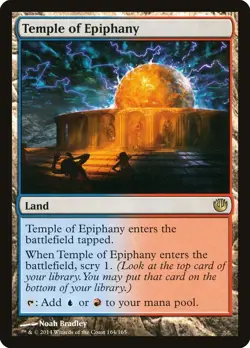 Magic the Gathering MTG Temple of Epiphany (164) Journey into Nyx LP - Image 1