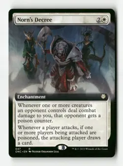 Norn's Decree - Phyrexia All Will Be One Commander - #47 - Non-Foil - NM - MTG - Image 1