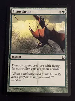 1x Pistus Strike (86) Mirrodin Besieged LP MTG Magic the Gathering x1 MKE - Image 1