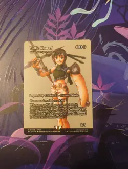 MTG Magic Final Fantasy Yuffie Kisaragi Yuriko, the Tiger's Shadow 0060 - Image 1