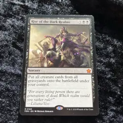 Rise of the Dark Realms Foundations Regular NM M 0183 - Image 1