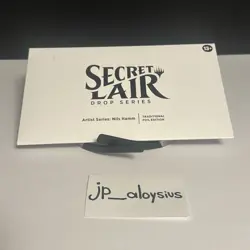 MTG SECRET LAIR ARTIST SERIES: NILS HAMM TRADITIONAL FOIL SEALED - Image 1
