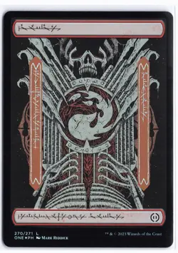 Mountain (270) - Full Art Phyrexia: All Will Be One Foil - Image 1