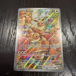 Eevee IR 188/167 SV: Twilight Masquerade Pokemon TCG Illustration Rare - Image 1