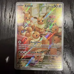 Eevee IR 188/167 SV: Twilight Masquerade Pokemon TCG Illustration Rare - Image 2