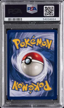 1999 POKEMON BASE SET UNLIMITED #13 POLIWRATH-HOLO PSA 9 - Image 2