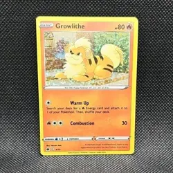 Growlithe Holo - 4/15 Promo McDonald's Promos 2022 004/015 Pokemon TCG - LP - Image 1
