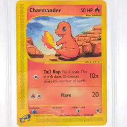 2002 POKEMON EXPEDITION #97 CHARMANDER PSA 8 NM-MT - Image 2