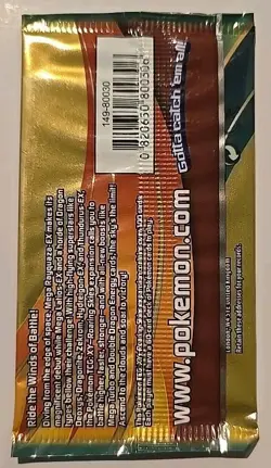 Pokemon TCG XY Roaring Skies Mini Booster Pack (1 Pack - 3 Cards) Art - Image 2