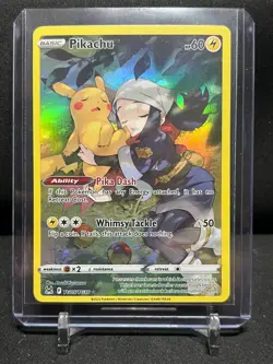 Pikachu TG05/TG30 Trainer Gallery Holo Rare Pokemon 2022 Lost Origin NM - Image 1