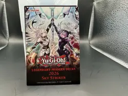 YuGiOh Legendary Modern 2026 Sky Striker Deck New Cellophane Removed - Image 1