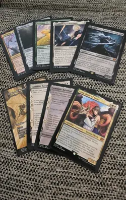 Final Fantasy Magic MTG Card Lot 9 Cards 112,115,10,210,255,233,250,1,36 - Image 1