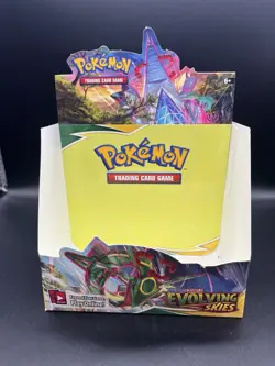 1x EMPTY - Pokemon TCG Sword & Shield Evolving Skies Booster Box - No cards - Image 1