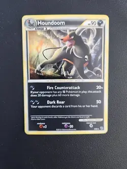 Houndoom - 5/90 - 2010 HGSS Undaunted Holo Pokemon Card - LP - Image 1