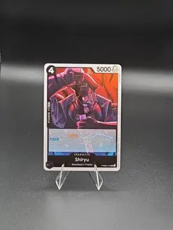 One Piece Card Game TCG Shiryu PRB02-015 R M/NM Condition - Image 1