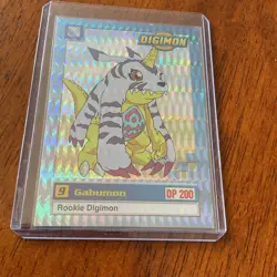 1999 Upper Deck Gabumon #9 HOLO DIGIMON CARD - RARE! Trading Cards - Image 2