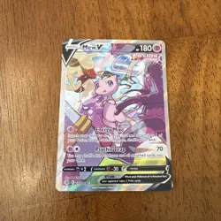 Pokemon TCG Mew v Fusion Strike Holo Full Art Ultra Rare Card 251/264 Alt Art - Image 1