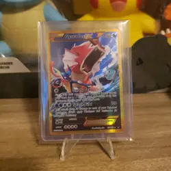 Gyarados EX 123/122 Breakpoint Secret Rare Full Art Holo Pokemon Card - Image 1