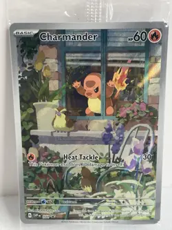 Pokemon TCG Charmander 044 Sv: Scarlet & Violet Promo Cards Holo Cards MP - Image 1
