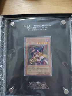 Yu-Gi-Oh! Stainless Steel Trading Card Dark Magician Girl No.1031EU - Image 1