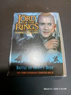 The Lord of The Rings TCG Battle of Helm's Deep 60 Card Legolas Starter Deck - Image 1