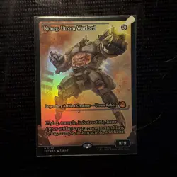 Krang, Utrom Warlord (showcase ) Teenage Mutant Ninja Turtles Foil - Image 1