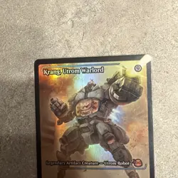 Krang, Utrom Warlord (showcase ) Teenage Mutant Ninja Turtles Foil - Image 3
