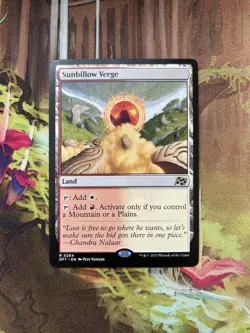 Sunbillow Verge Aetherdrift NM MTG - Image 1