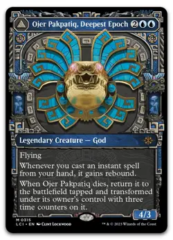 Ojer Pakpatiq, Deepest Epoch (Showcase) #315 NM Lost Caverns of Ixalan Magic MTG - Image 1