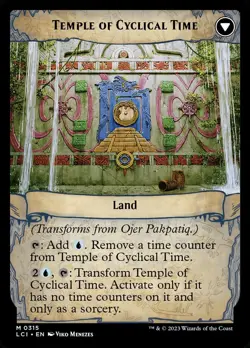Ojer Pakpatiq, Deepest Epoch (Showcase) #315 NM Lost Caverns of Ixalan Magic MTG - Image 2