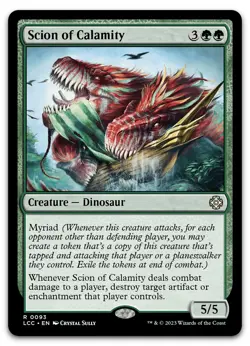 Scion of Calamity #93 (NM) Lost Caverns of Ixalan LCC Magic MTG - Image 1