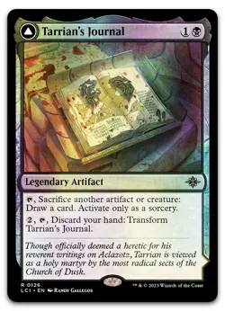 Tarrian's Journal #126 (Foil) (NM) Lost Caverns of Ixalan LCI Magic MTG - Image 1