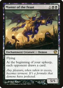 Master of the Feast x1 Journey into Nyx #75 NM/LP 2014 MTG - Image 1
